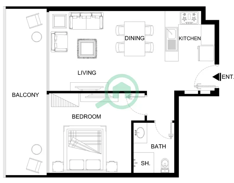 Apartment 1BR | Al Mariya Island | Abu Dhabi