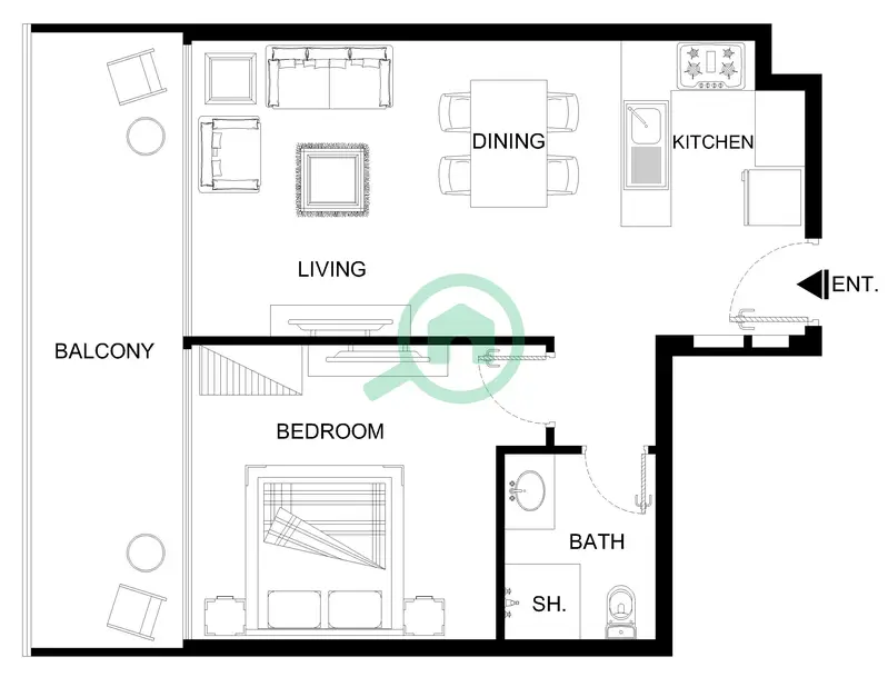 Apartment 1BR | Al Mariya Island | Abu Dhabi