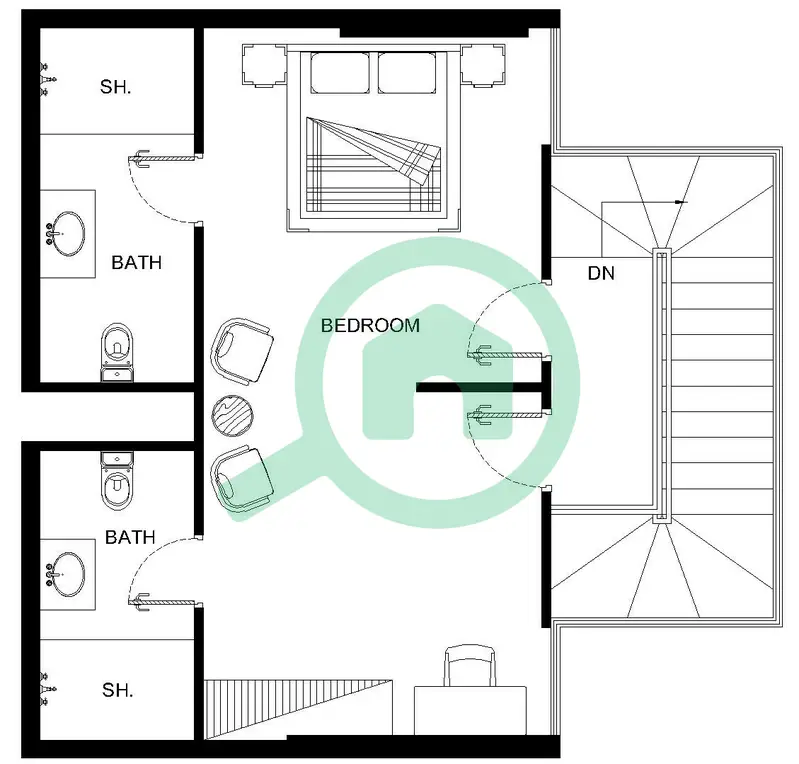 Apartment 2BR Duplex | Masdar City | Abu Dhabi