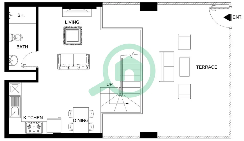 Apartment 2BR Duplex | Masdar City | Abu Dhabi