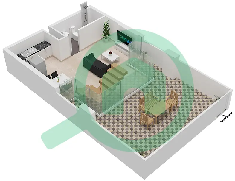 Apartment 2BR Duplex | Masdar City | Abu Dhabi
