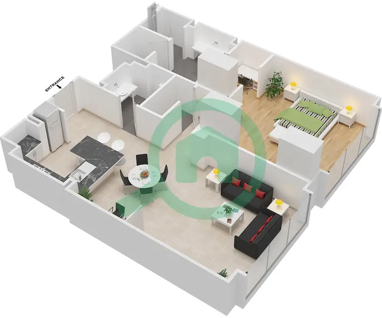 Apartment 1BR | Fairmont Marina | Abu Dhabi