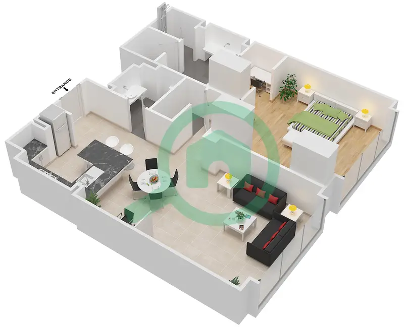 Apartment 1BR | Fairmont Marina | Abu Dhabi