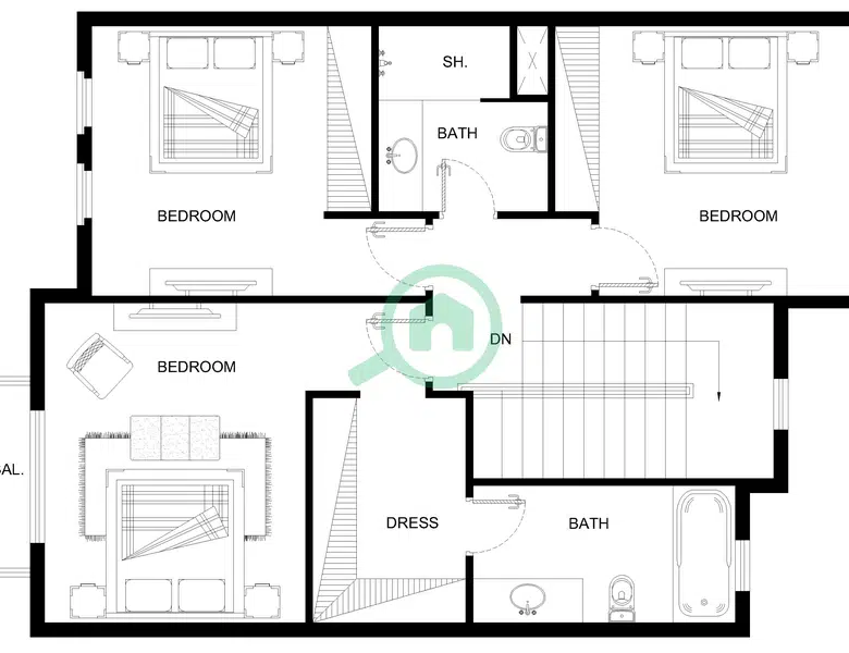 Townhouse 3BR | Zayed City | Abu Dhabi