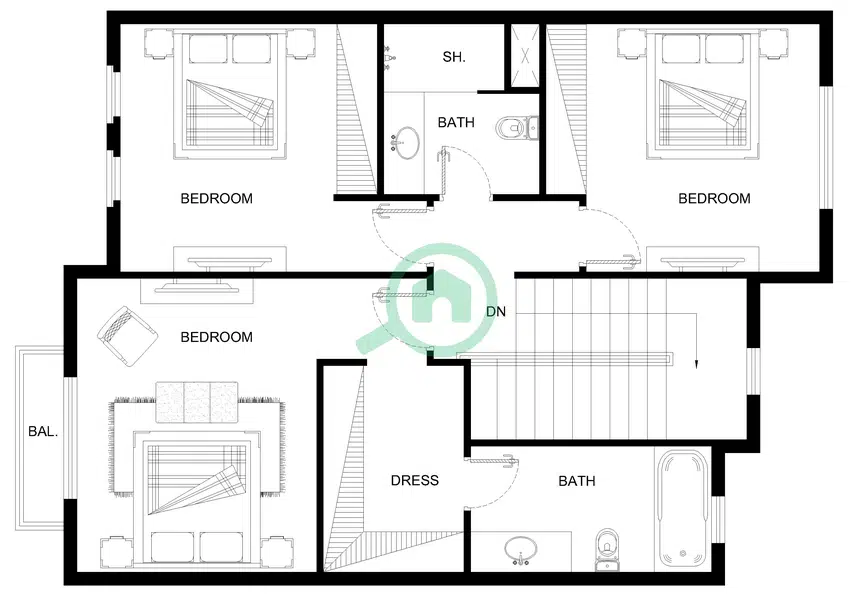 Townhouse 3BR | Zayed City | Abu Dhabi