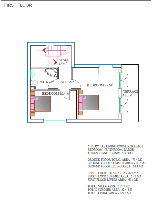 VILLA MAGNOLIA – FIRST FLOOR