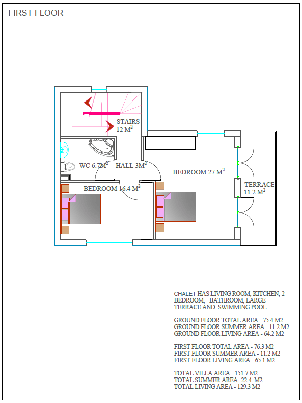 VILLA MAGNOLIA – FIRST FLOOR