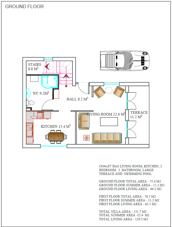 VILLA MAGNOLIA – GROUND FLOOR