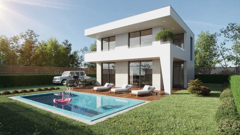Villa Armonia Blanca with pool